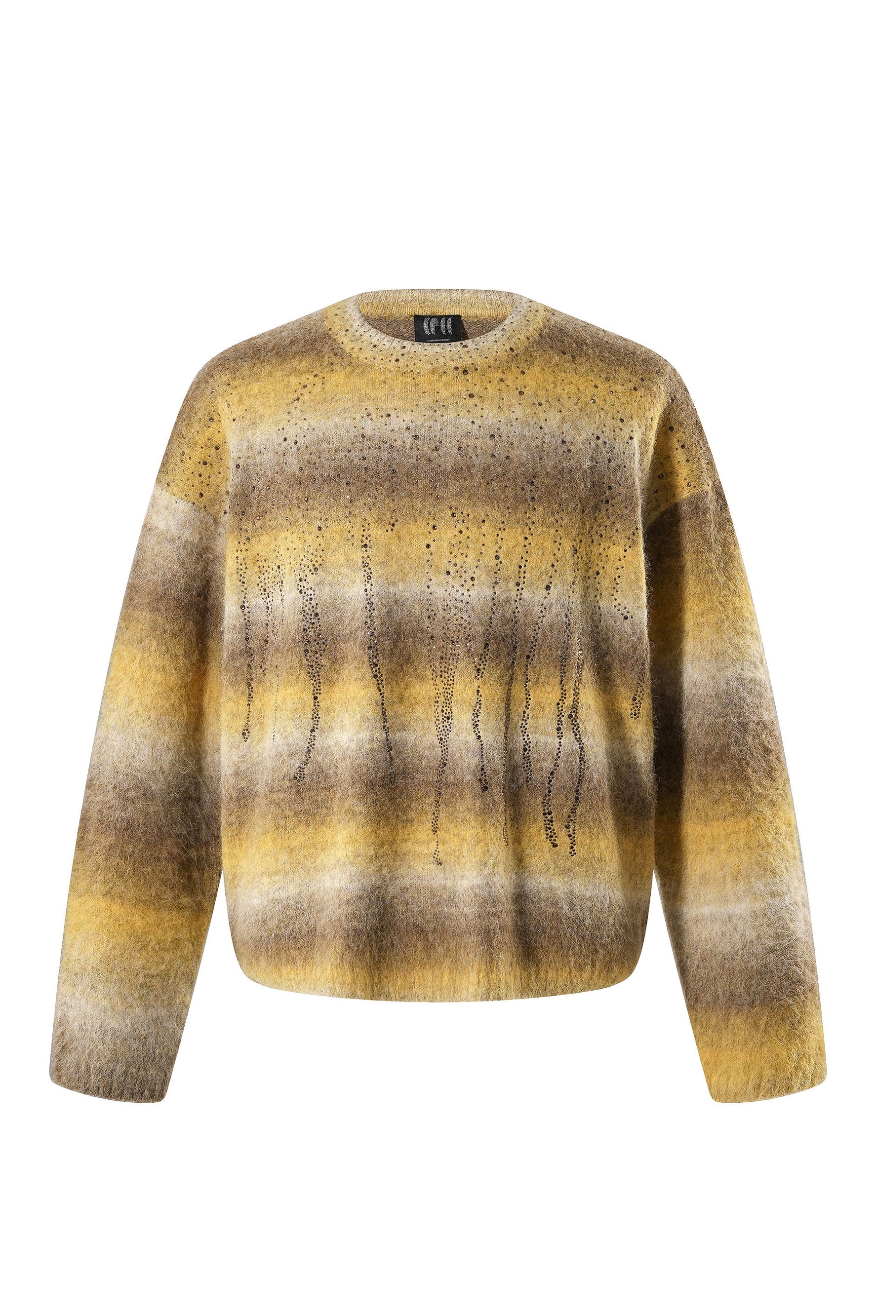 TBHNP RHINESTONE MOHAIR SWEATER